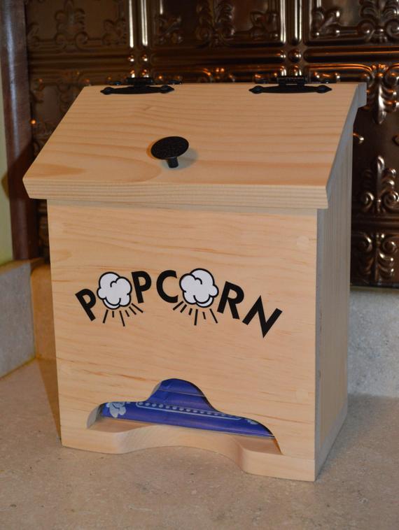 Microwave Popcorn Holder | Inked Woodworking
